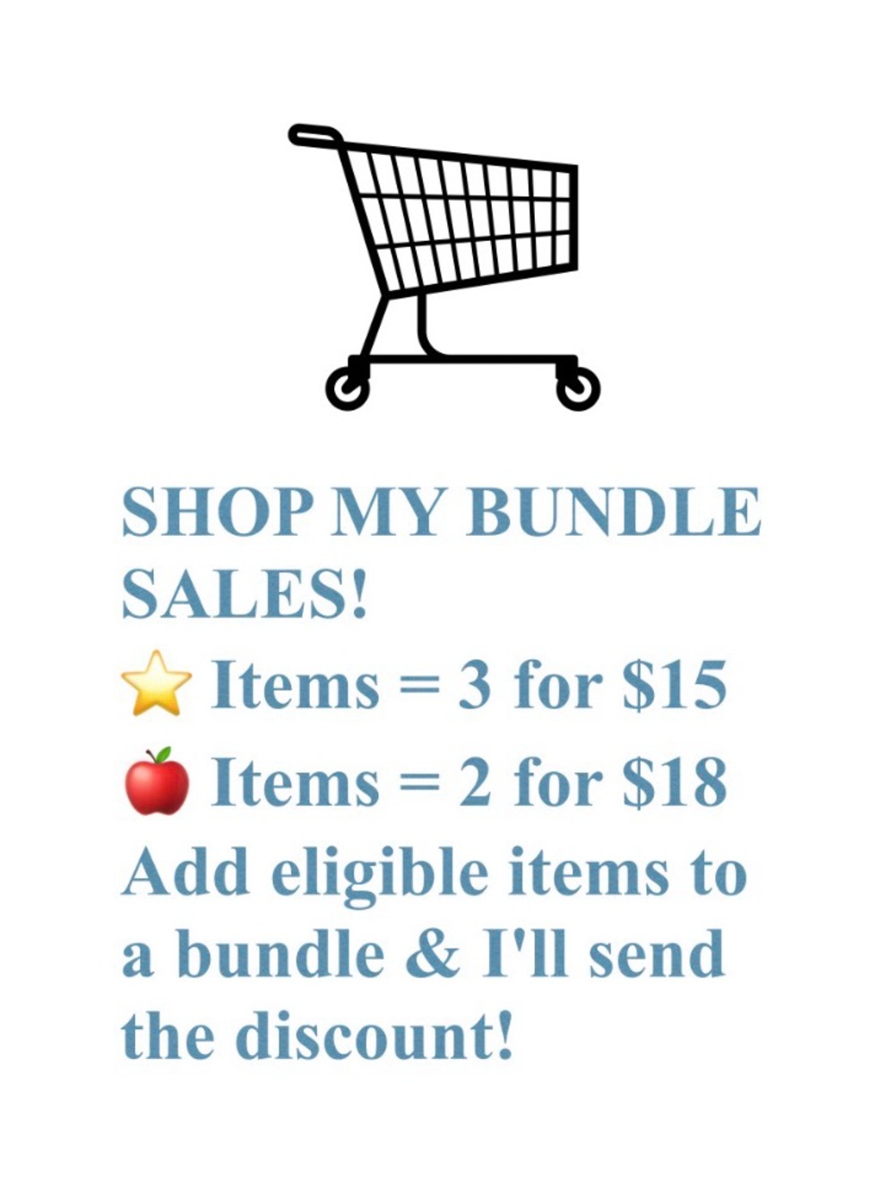 🚨 MIX & MATCH BUNDLE SALE! 3 for $15 OR 2 for $18 🚨